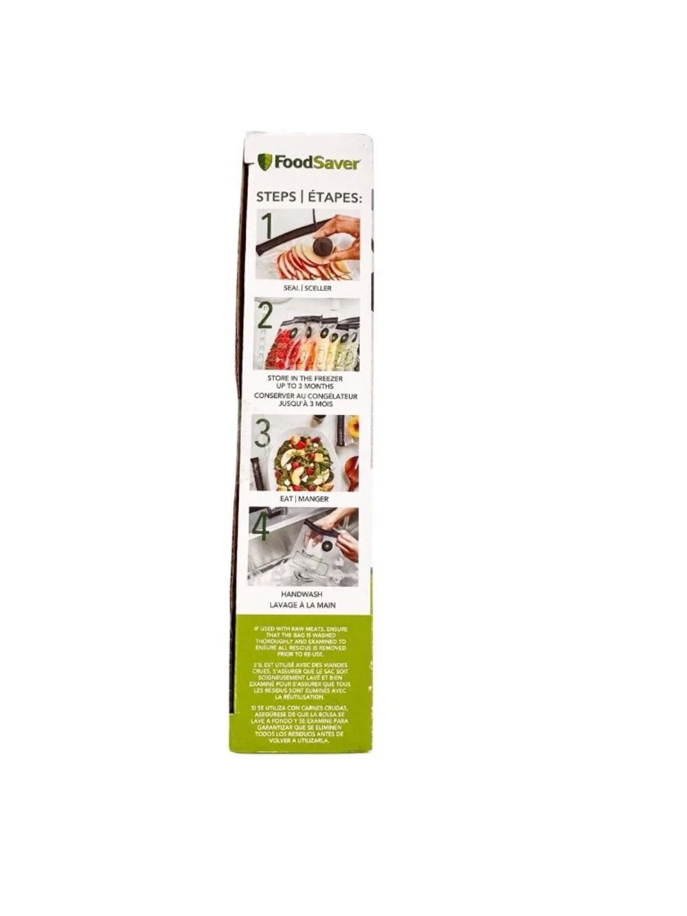 Foodsaver reusable vacuum